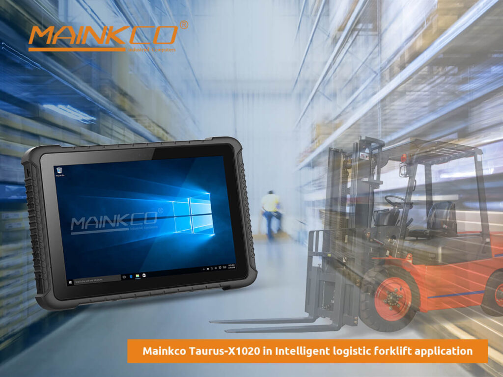 Industrial tablet for Intelligent logistic forklift