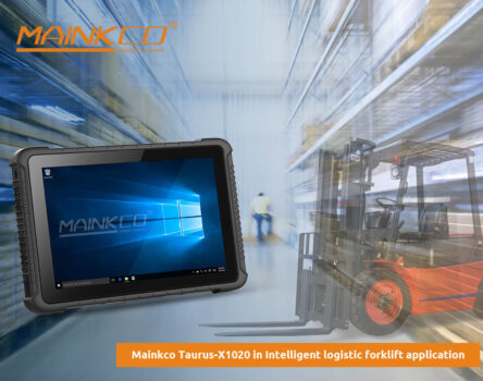 Industrial tablet for Intelligent logistic forklift