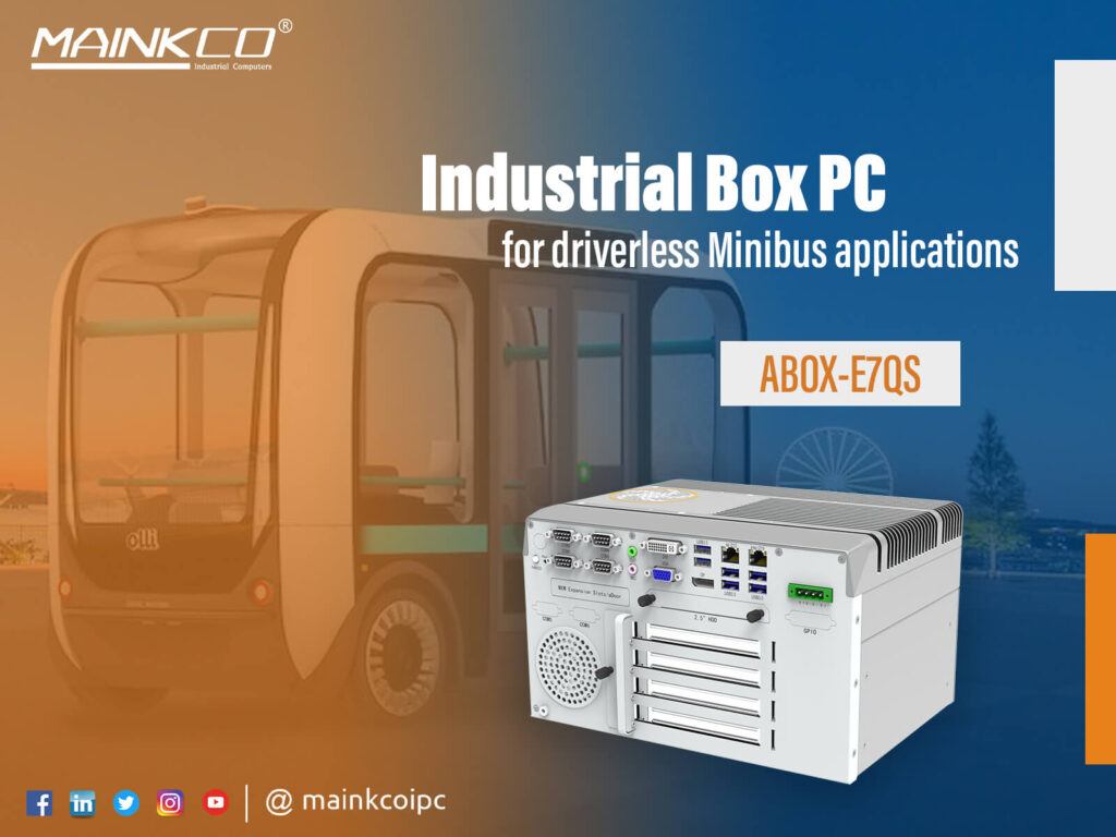 Industrial computer for Driverless Minibus
